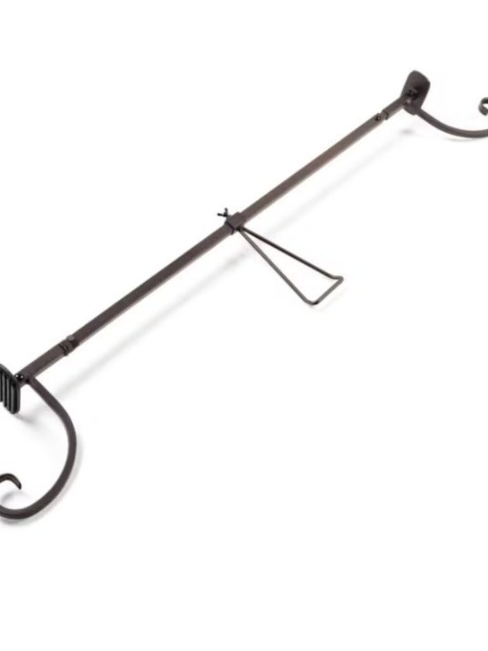 Grandin Road EZ Single Door Bronze Iron Garland Hanger Indoor Outdoor Halloween